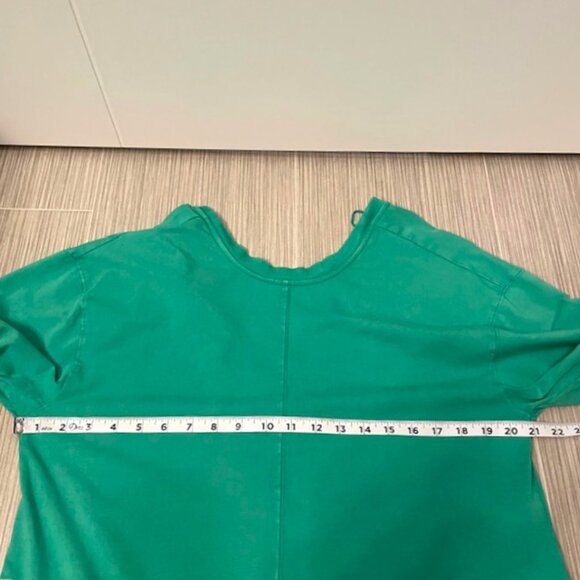 Free People Hot Shot Tee Romper Green Size XS - Picture 15 of 16